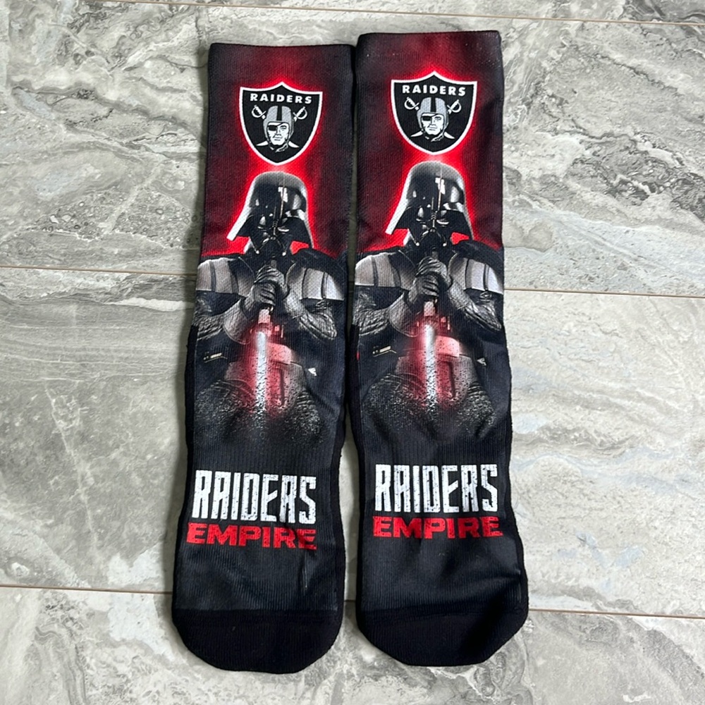 Brand New Raiders Empire Socks